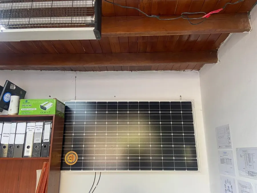 Instalación de panel solar